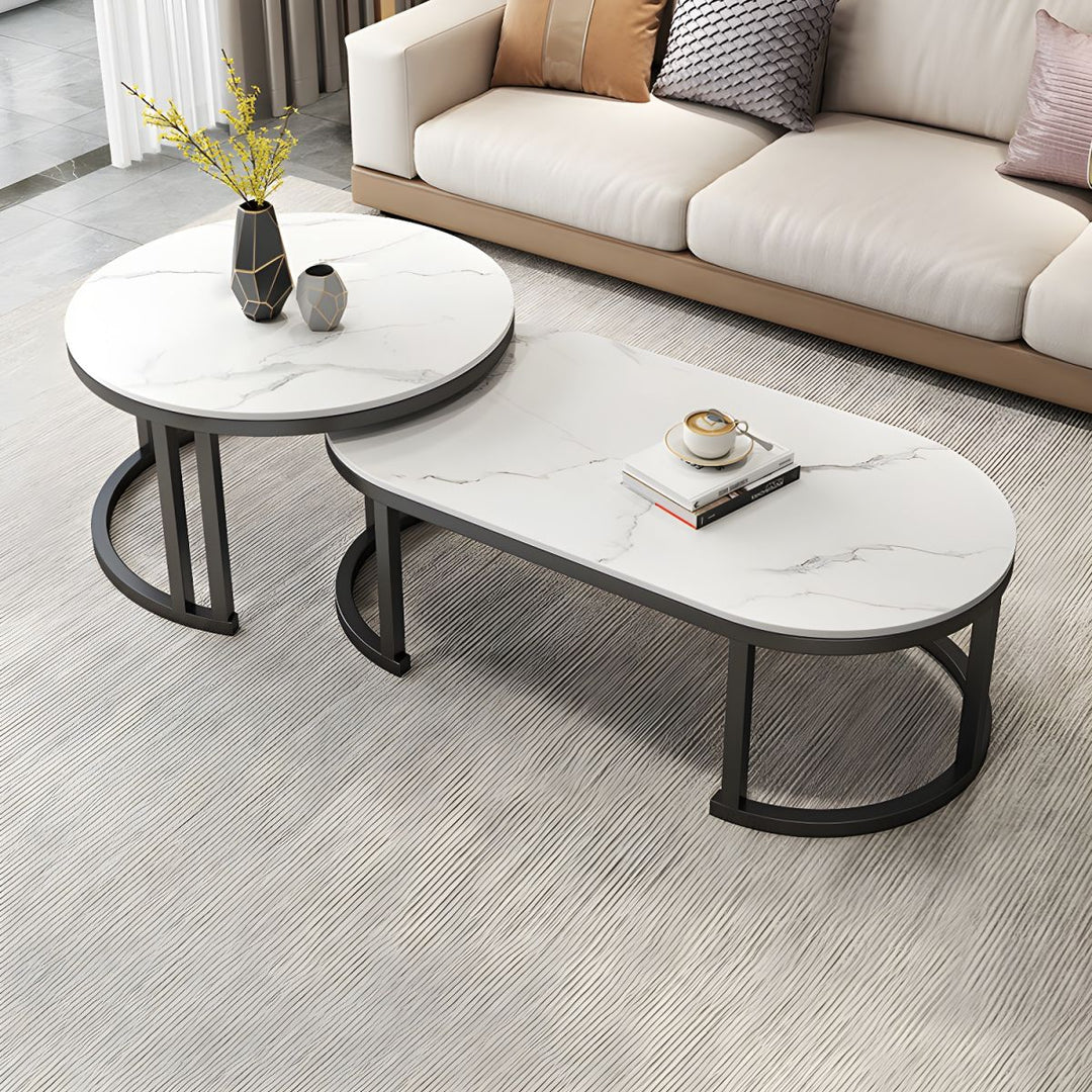 Brica Two-Piece Modern Coffee Table Set