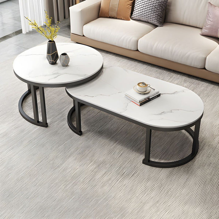 Brica Two-Piece Modern Coffee Table Set