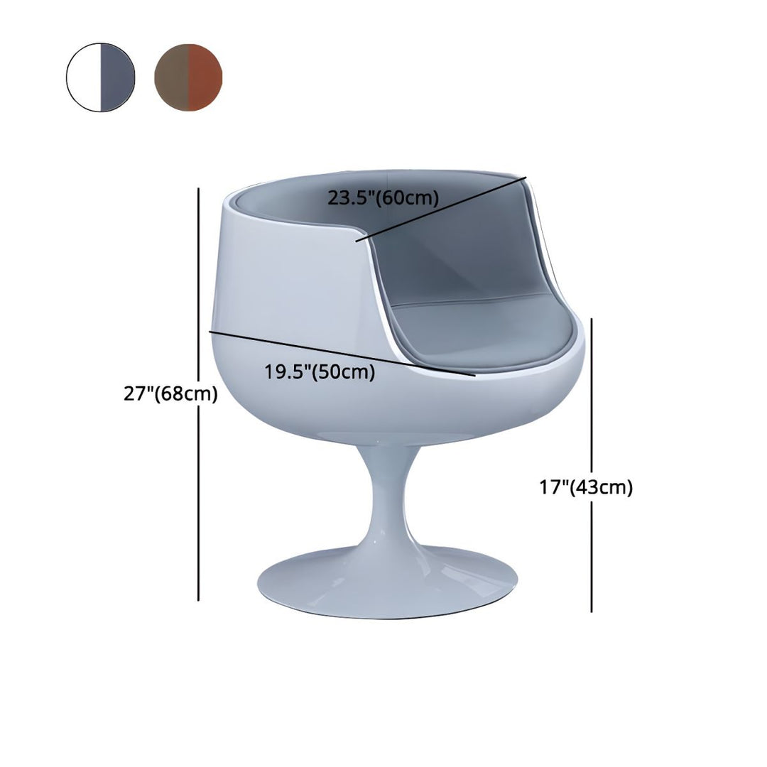 Nala Swivel Accent Cup Chair