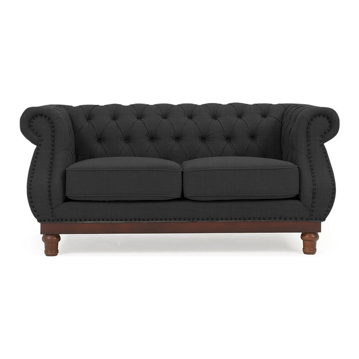 Huda Linen 2 Seater Sofa