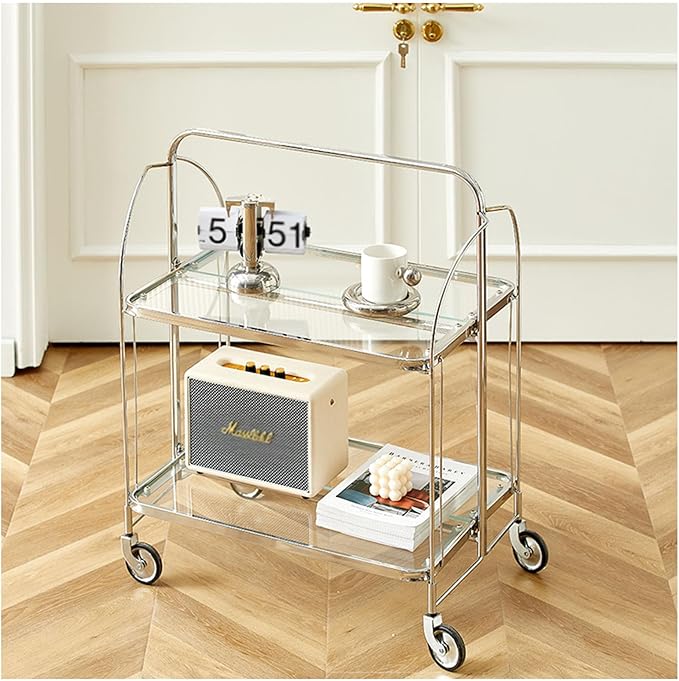 Bello Fold & Roll – 2-Tier Folding Trolley/Cart