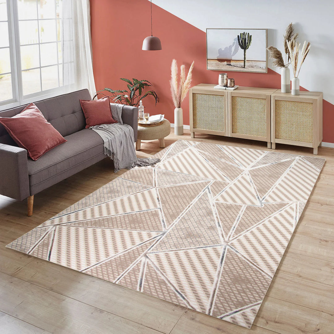 Boutique Funa Beige Rug – 150 x 220 cm