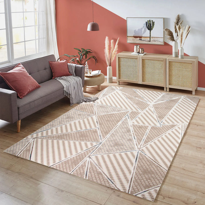Boutique Funa Beige Rug – 150 x 220 cm