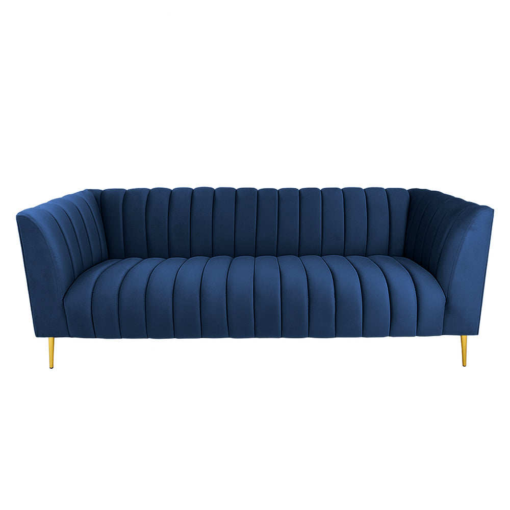 Zoey 2 Seater Stripe Couch