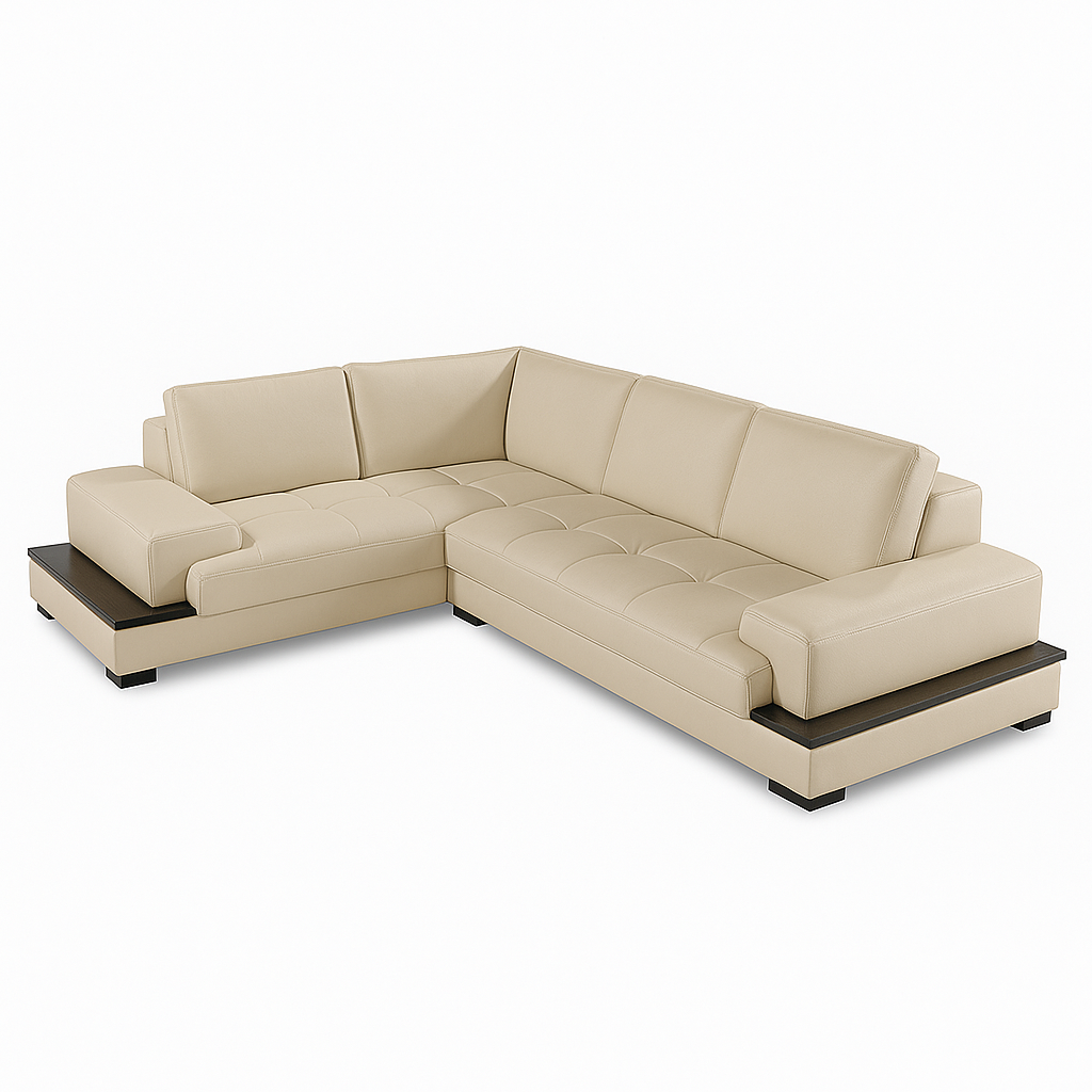 Chanel L Shape Corner Sofa -PU