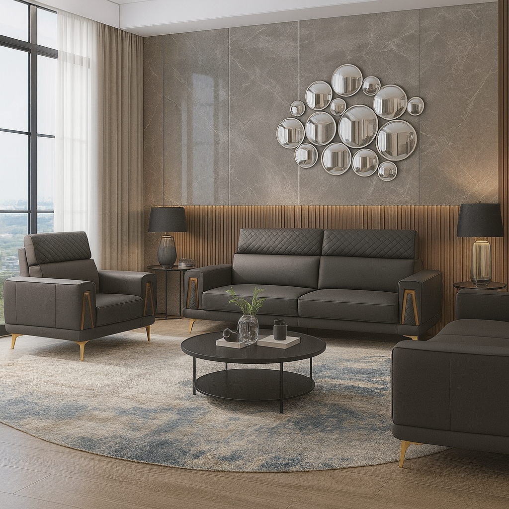 Elara Luxurious 3.2.1 Sofa Set