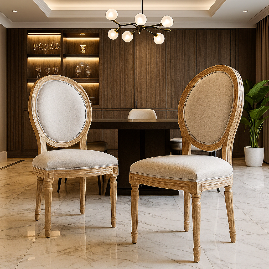 Château French Style Dining Chair (Set of 2)