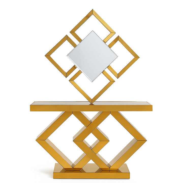 Leyana Luxe Console & Mirror Set