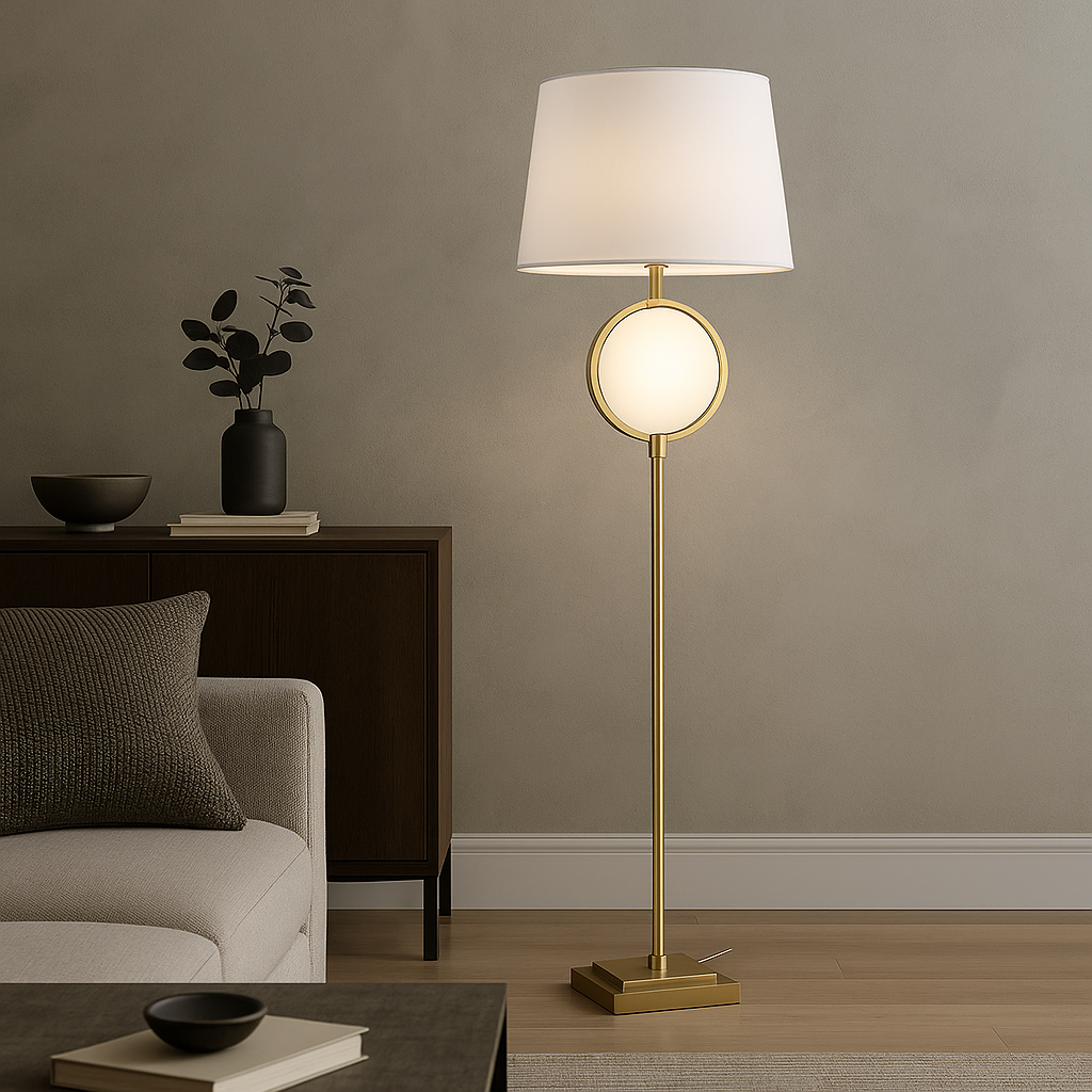 Irvine Metal Luxury Floor Lamp