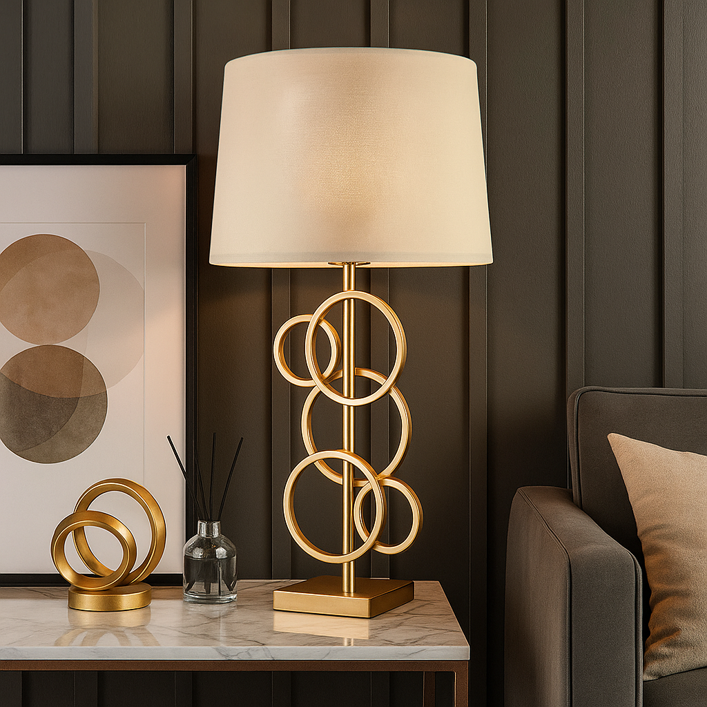 Rio Multi-Functional Open Ring Table Lamp