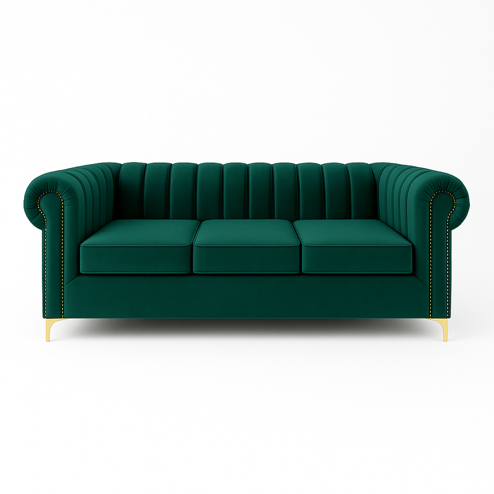 Latina 3 Seater Stripe Couch