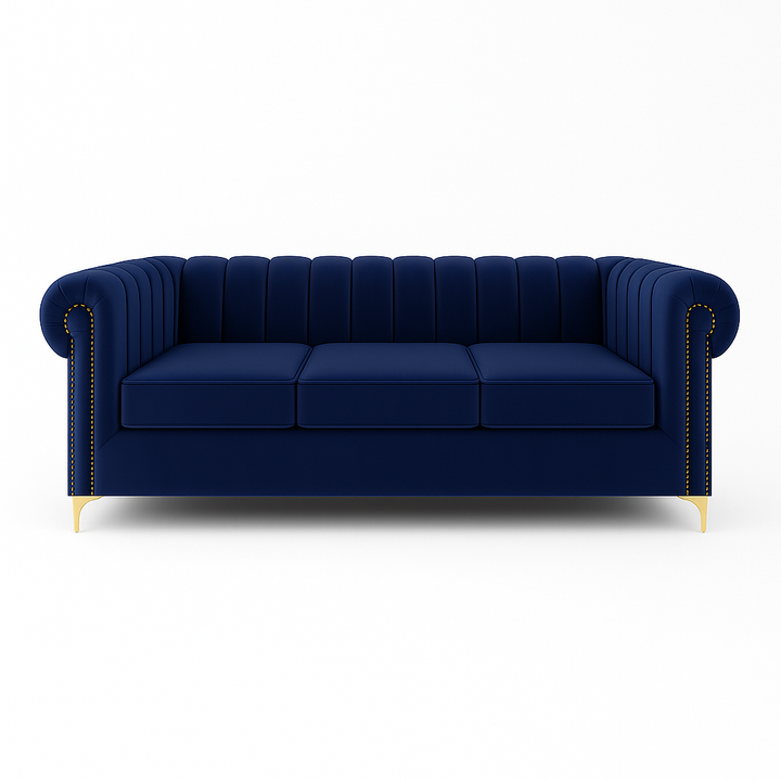 Latina 3 Seater Stripe Couch