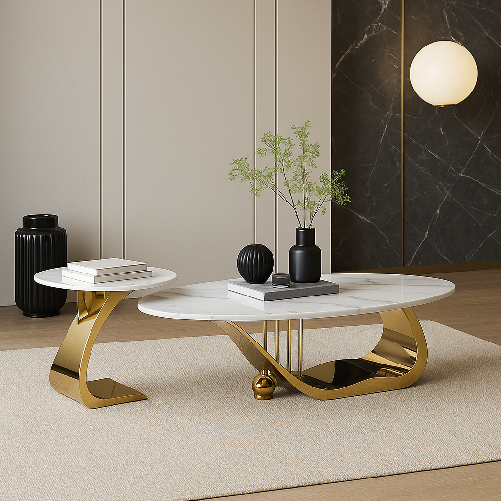 Orlena Coffee Table Set ( 2 Piece)