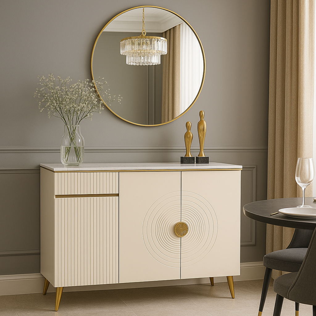 Niyana Modern Luxe Sideboard / Shoe Cabinet