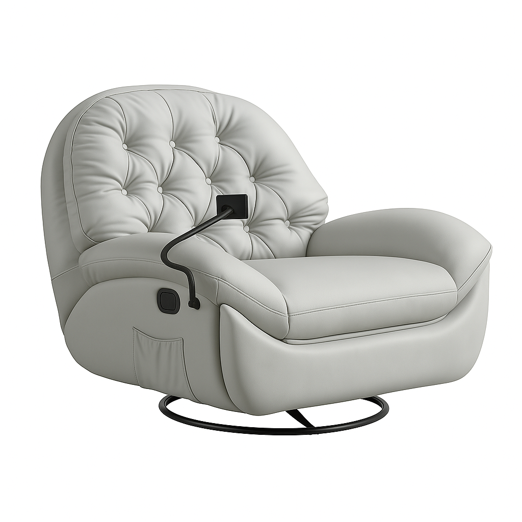 Blair Leather Recliner Lounge Chair