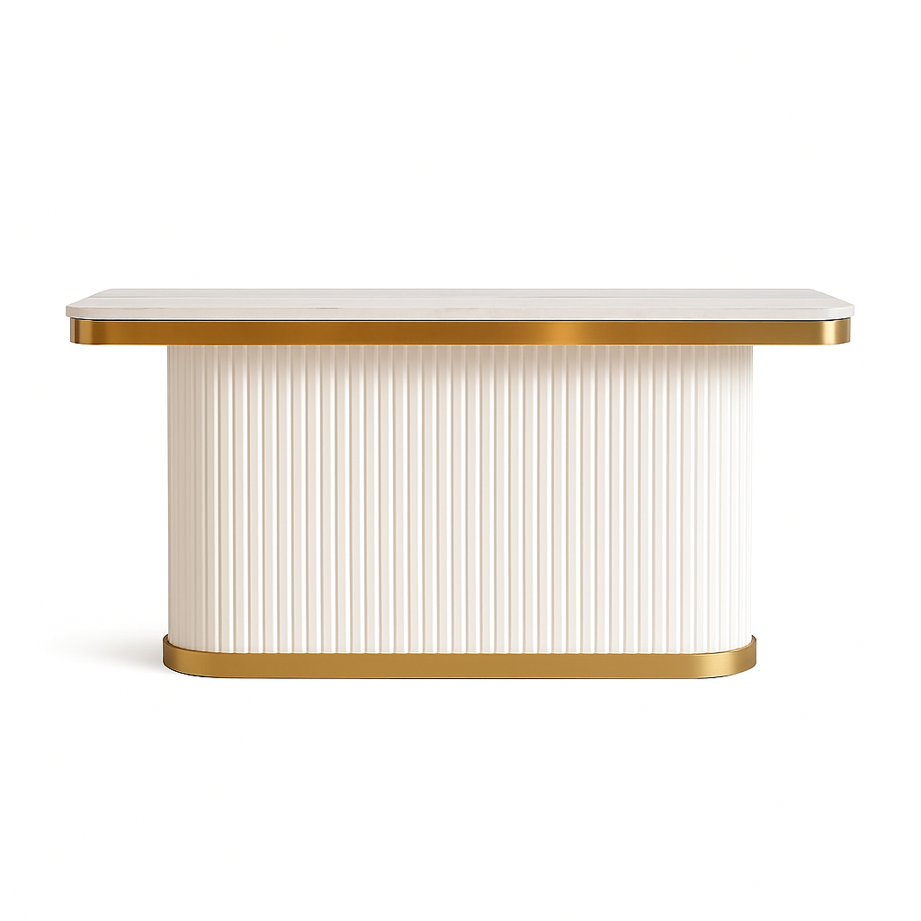 Alana Marble Top Console Table