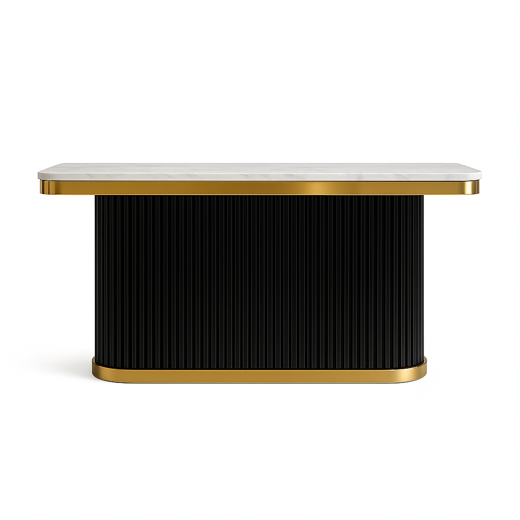 Alana Marble Top Console Table