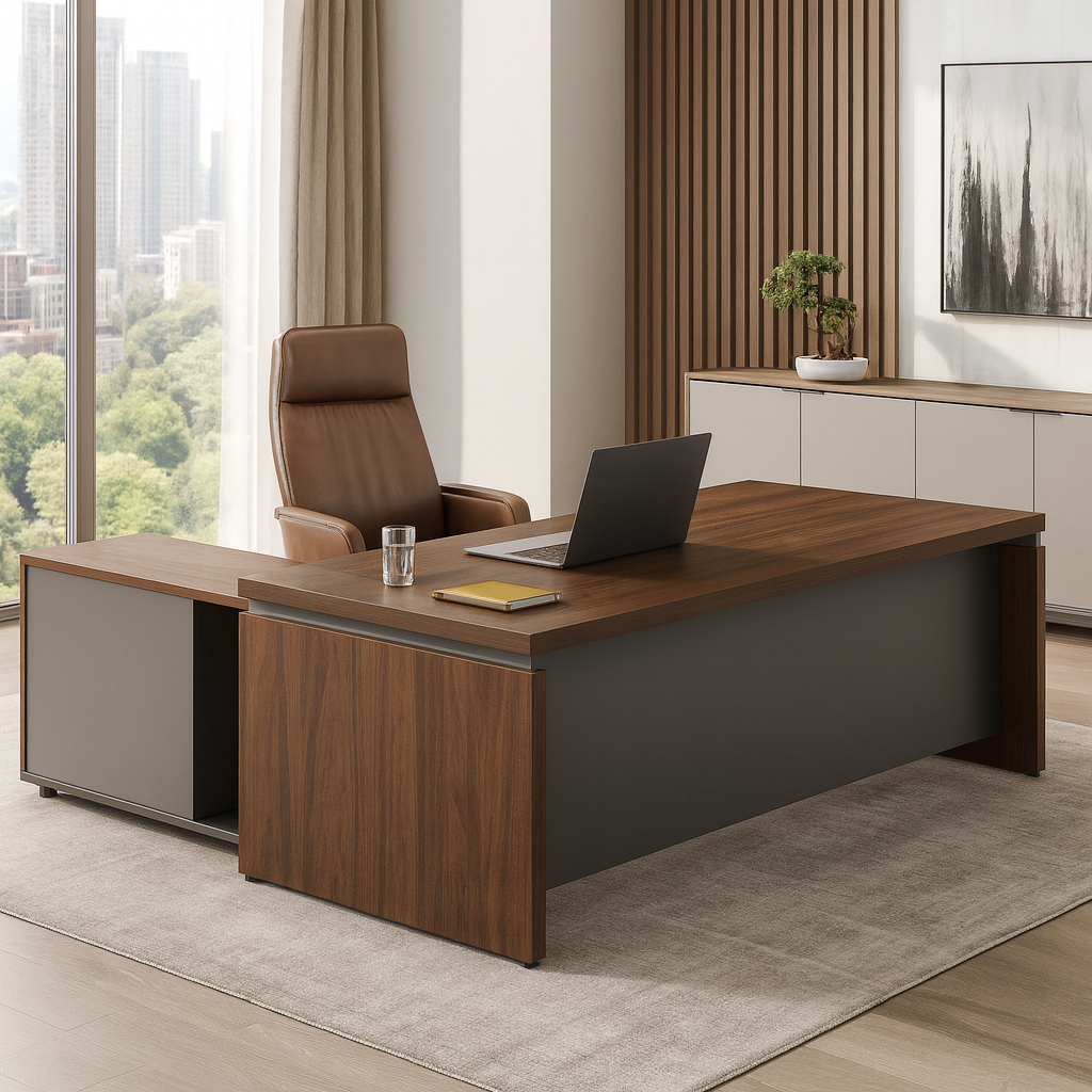 Apex Executive L-Shaped Office Desk