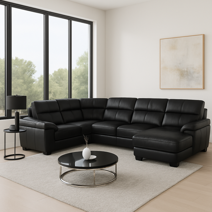 Claude U Shaped Corner Sectional Sofa-PU