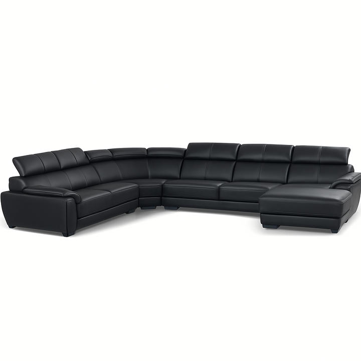 Claude U Shaped Corner Sectional Sofa-PU