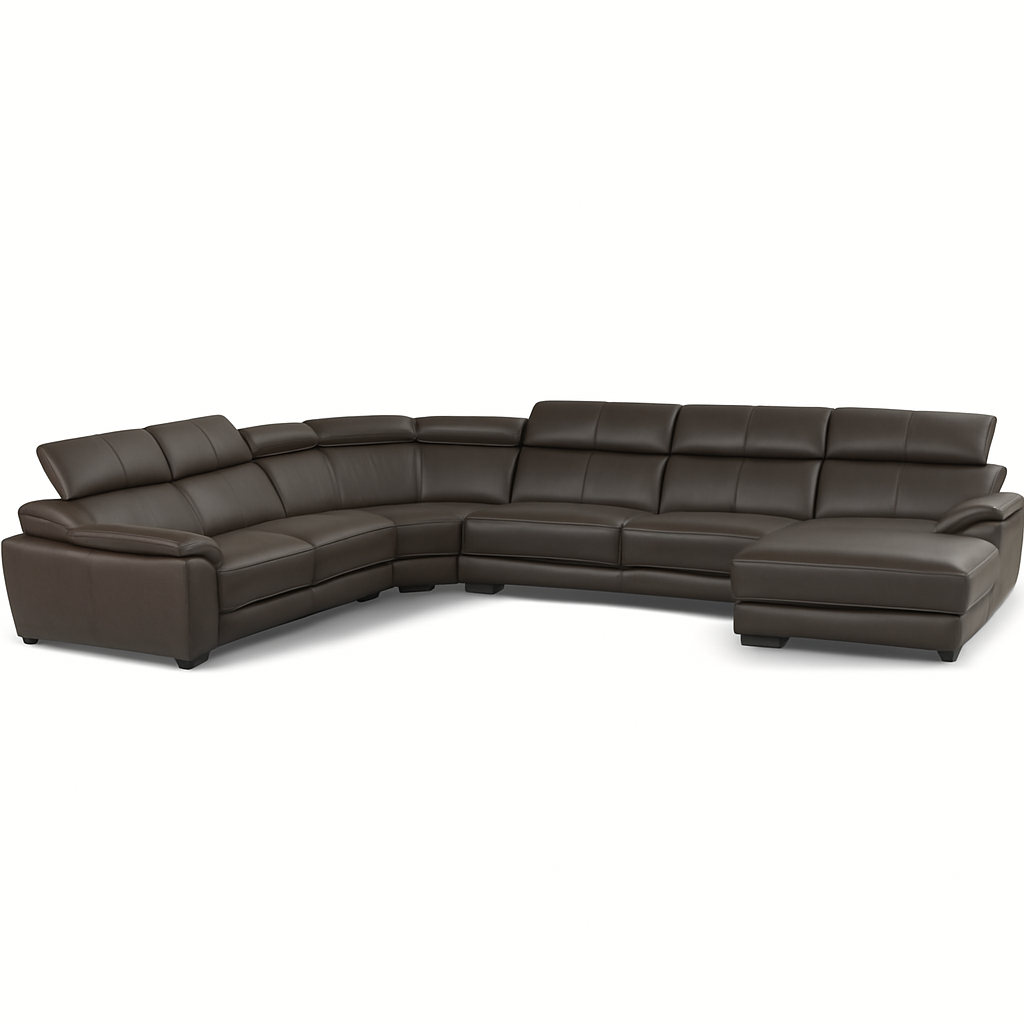 Claude U Shaped Corner Sectional Sofa-PU