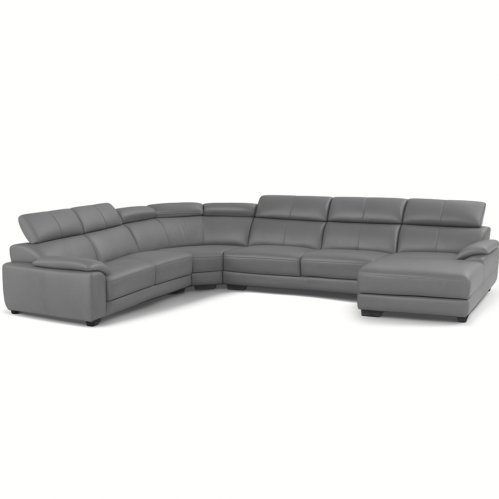 Claude U Shaped Corner Sectional Sofa-PU