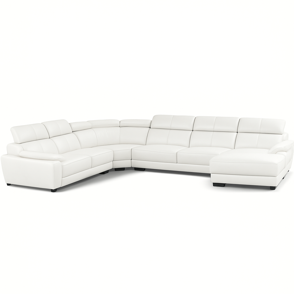 Claude U Shaped Corner Sectional Sofa-PU