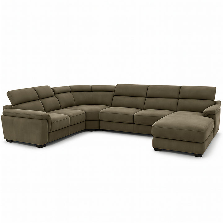 Claude U Shaped Corner Sectional Sofa- SD