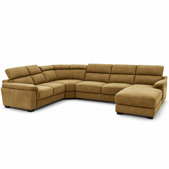 Claude U Shaped Corner Sectional Sofa- SD
