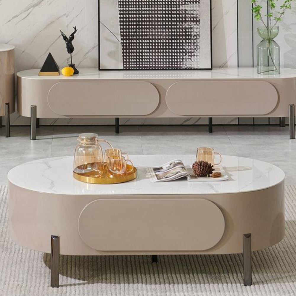 Corey Solid Wood Coffee Table