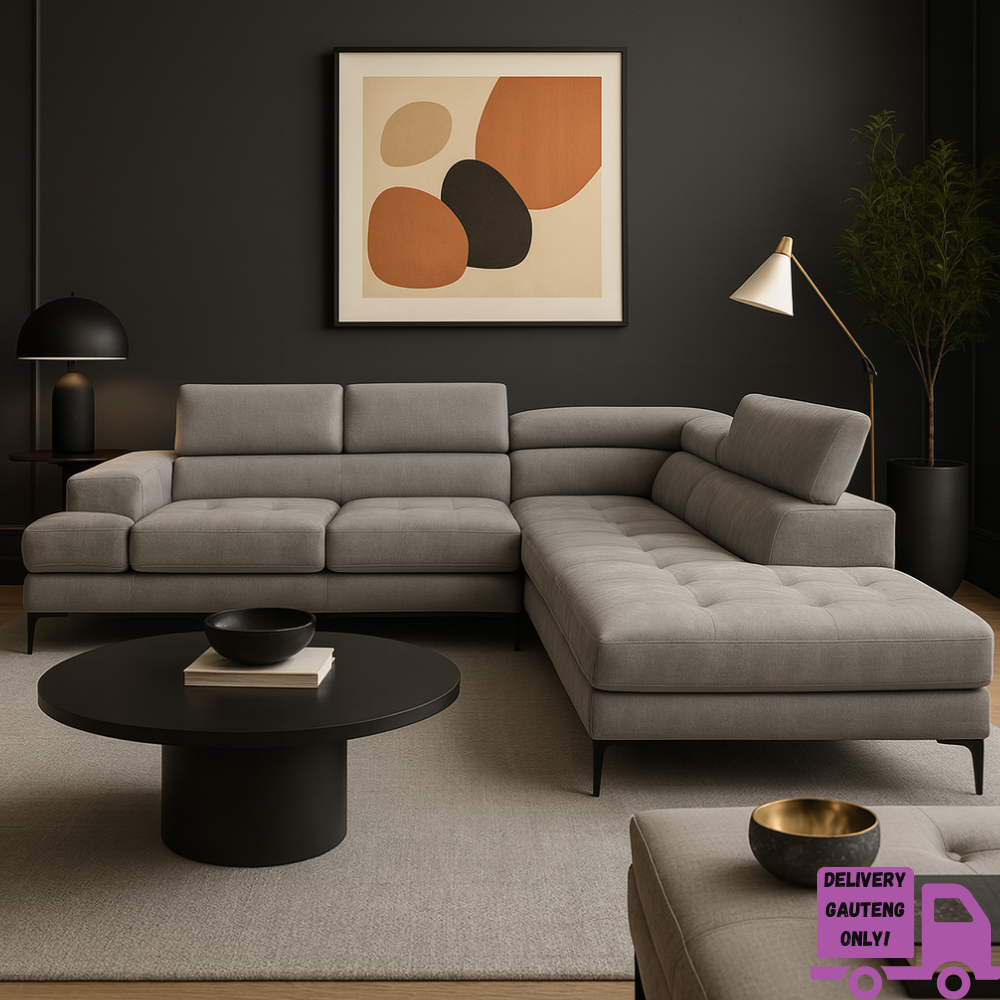 Meghan Corner Couch-Velvet