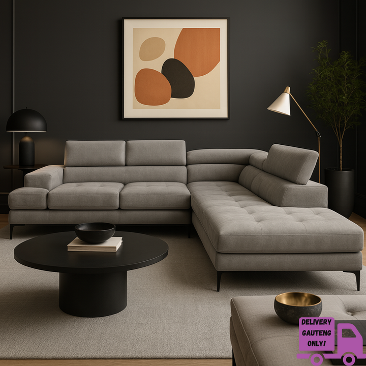 Meghan Corner Couch-Velvet