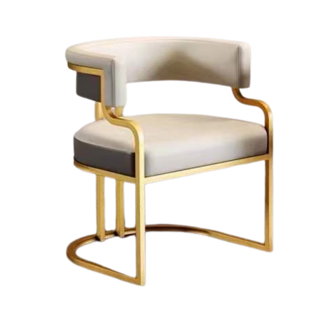 Luxora Gold Frame Dining Chair