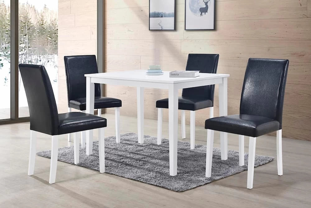 Delmore 5PC Dinning Set -White