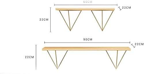 Golden Partition Tri Wall Shelf