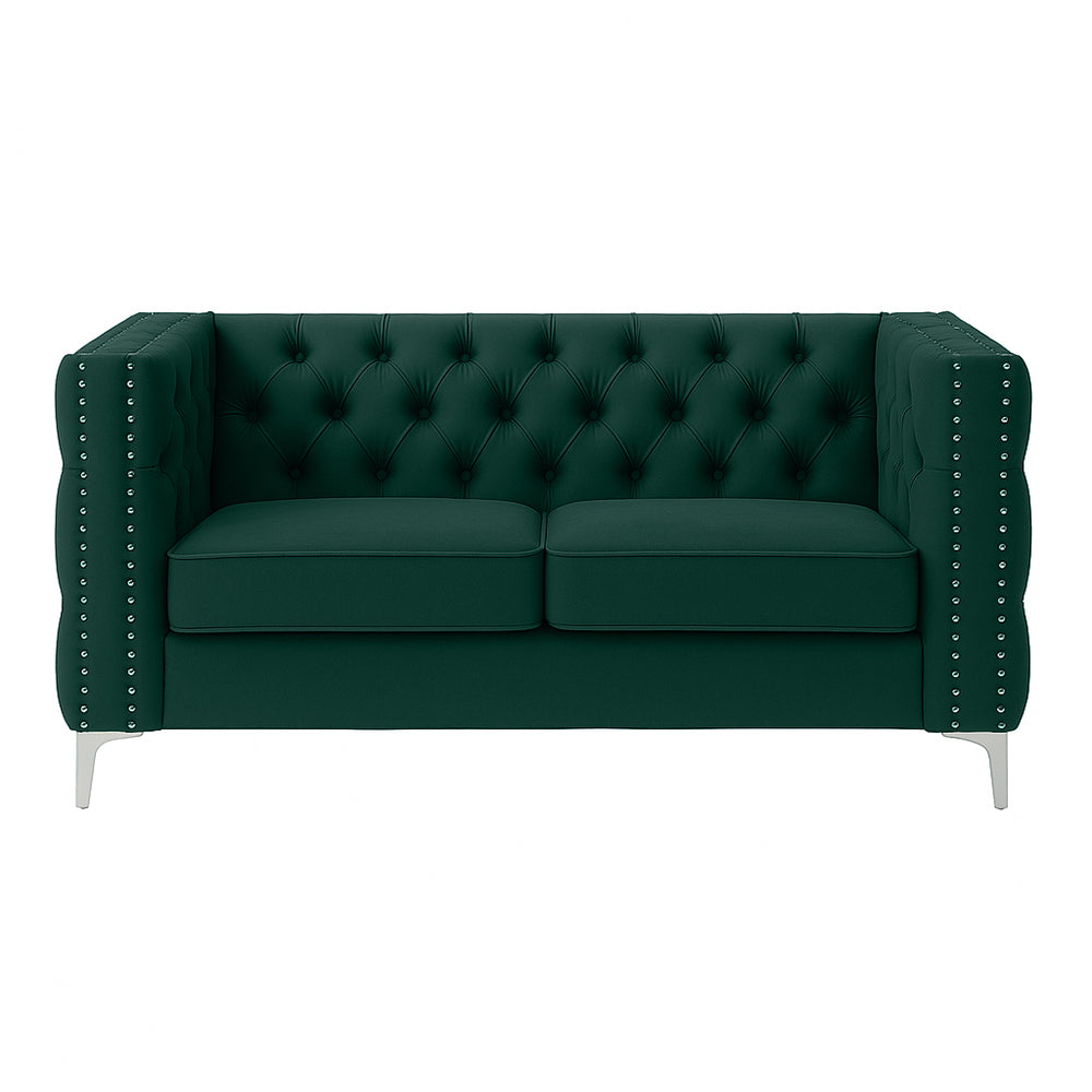 Oxford  2 Seater Buttoned Couch