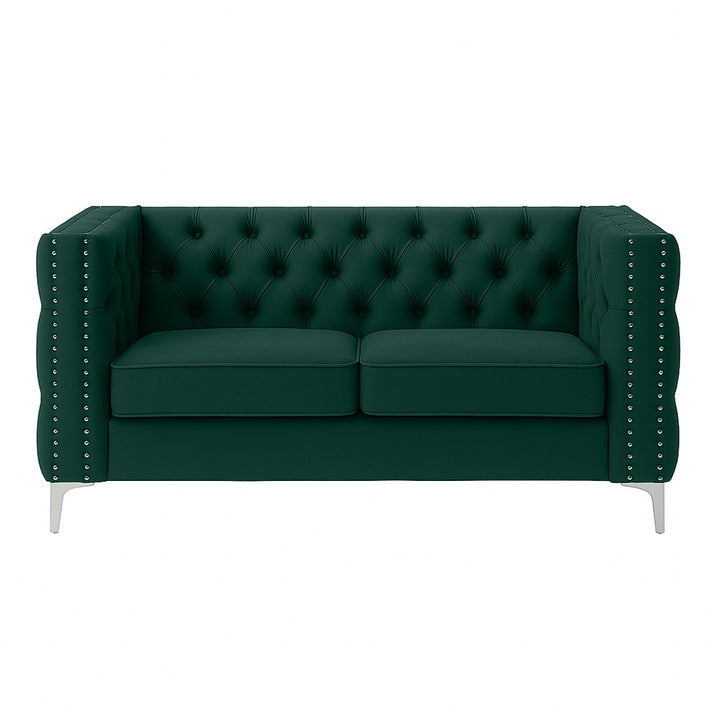 Oxford  2 Seater Buttoned Couch