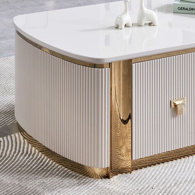 Gianna Contemporary Glam Coffee Table