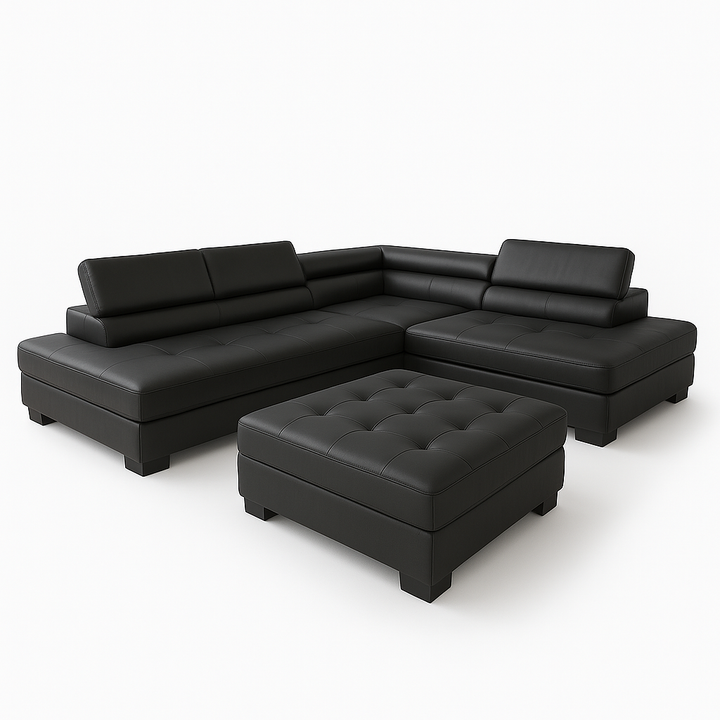 Hamilton Corner L Shape Sofa-PU