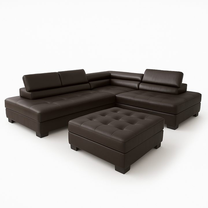 Hamilton Corner L Shape Sofa-PU