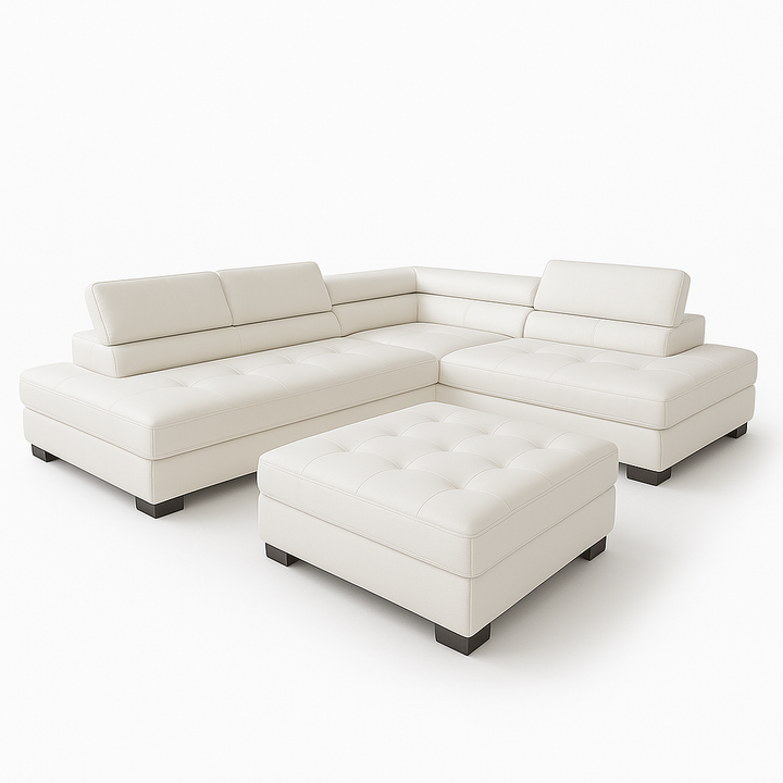 Hamilton Corner L Shape Sofa-PU
