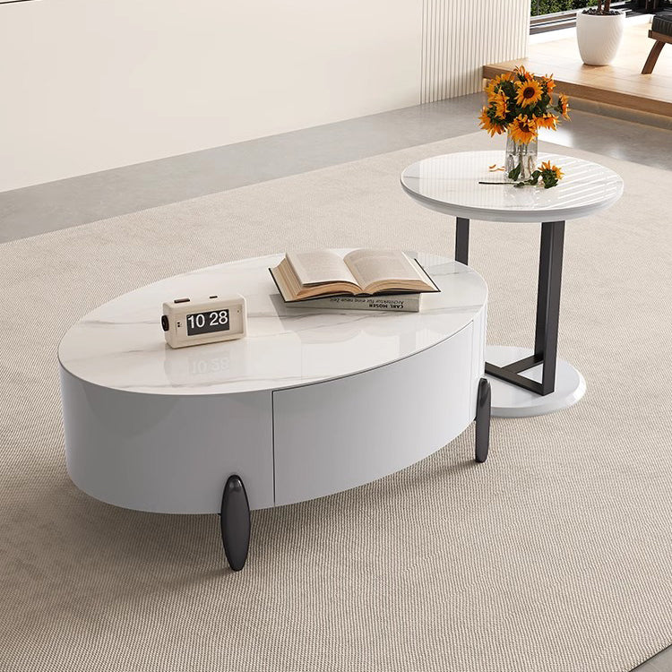 Luxor High Gloss 2-in-1 Coffee Table Set