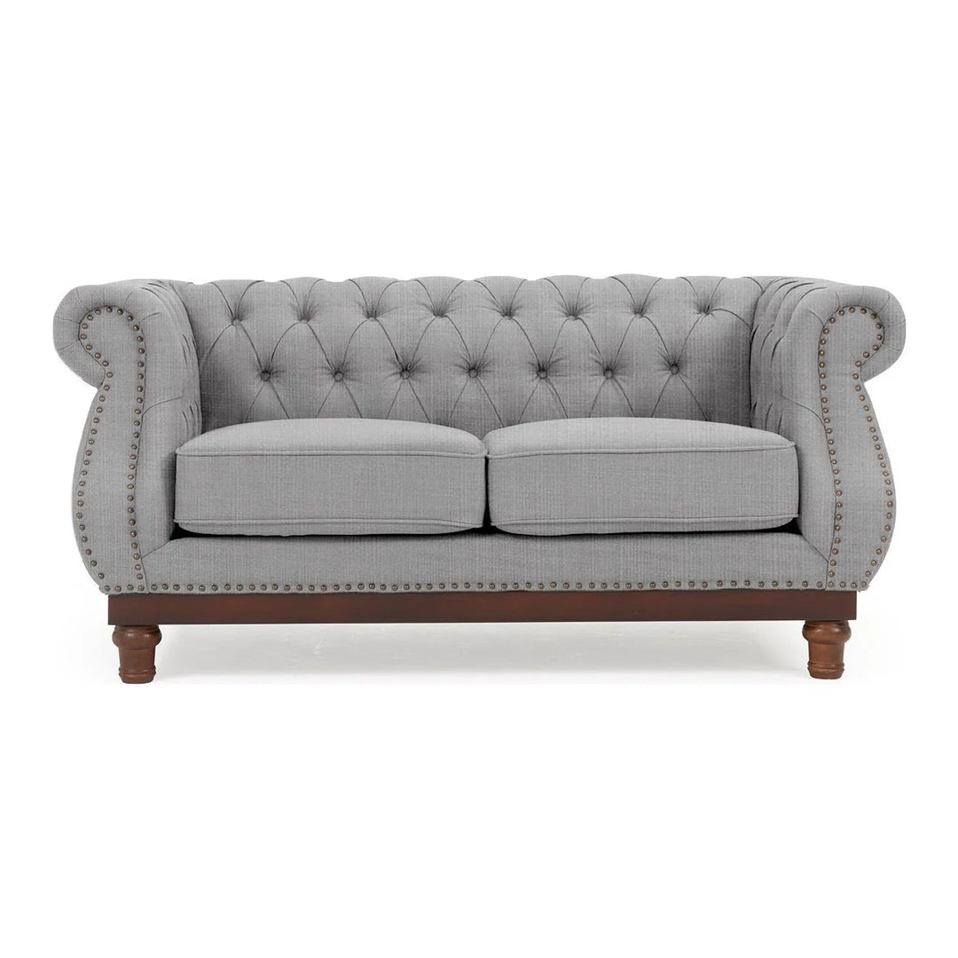 Huda Linen 2 Seater Sofa