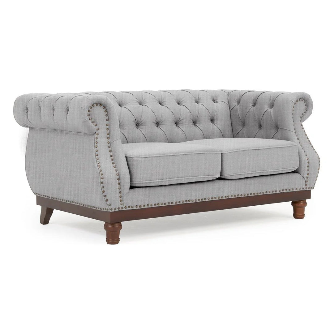 Huda Linen 2 Seater Sofa