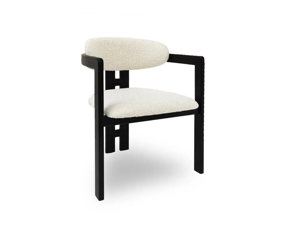 Corvia Bouclé Dining Chair - Set Of 2