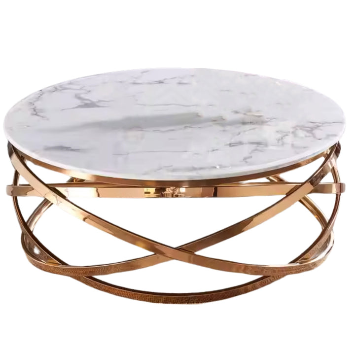 Kesha Marble Coffee Table And Side Table Set