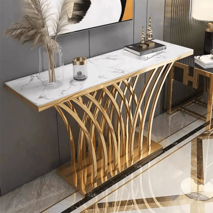 Lydia Marble Console Table
