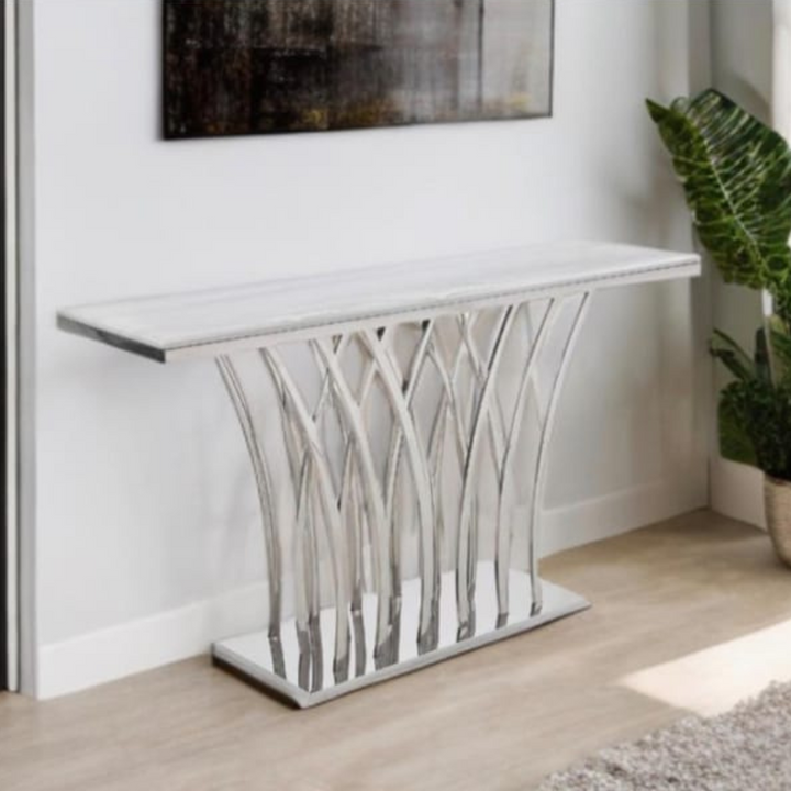 Lydia Marble Console Table