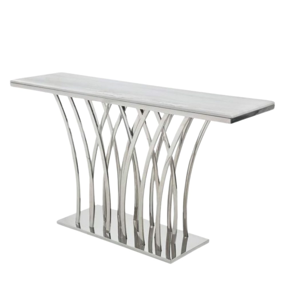 Lydia Marble Console Table