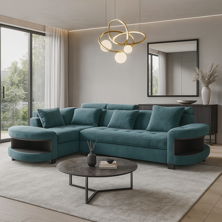 Maggie L Shape Corner Sofa-SD